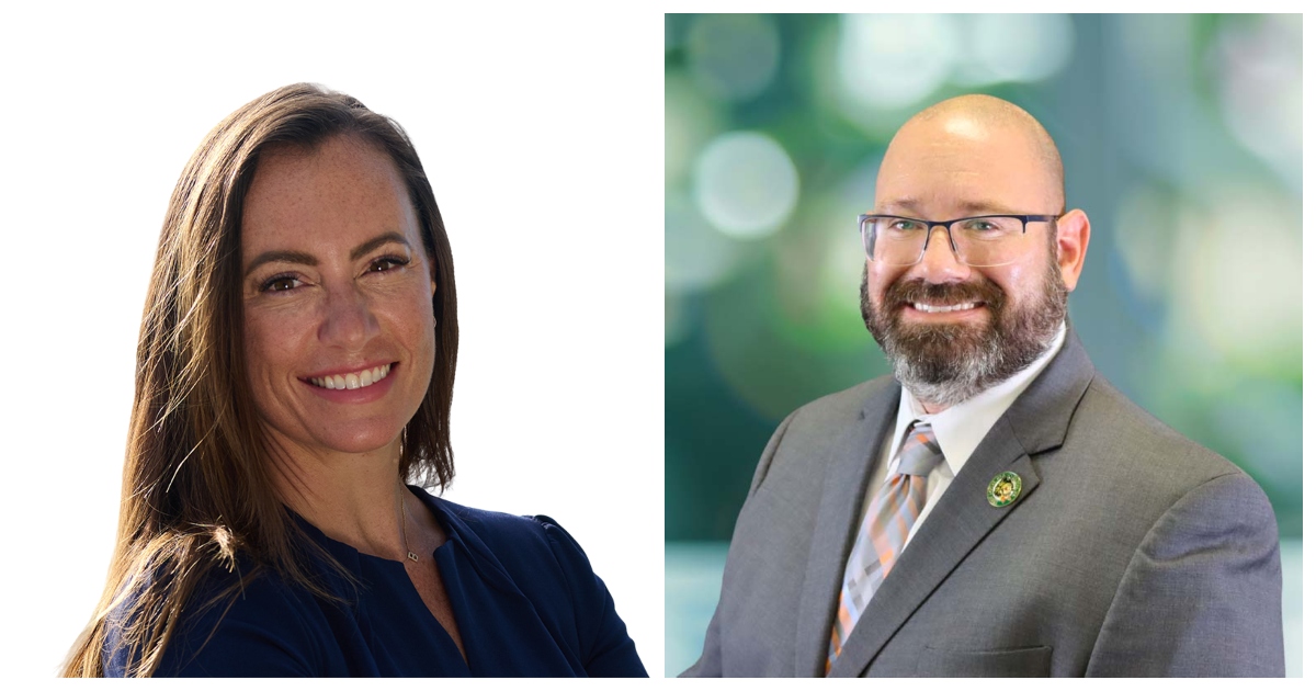 ফ্লোরিডা আইনসভা নির্বাচনে পাম বিচ কাউন্টিতে জয়ী এমিলি গ্রেগরি(বাঁ পাশে) ও টাম্পায় জয়ী ব্রায়ান নাথান।